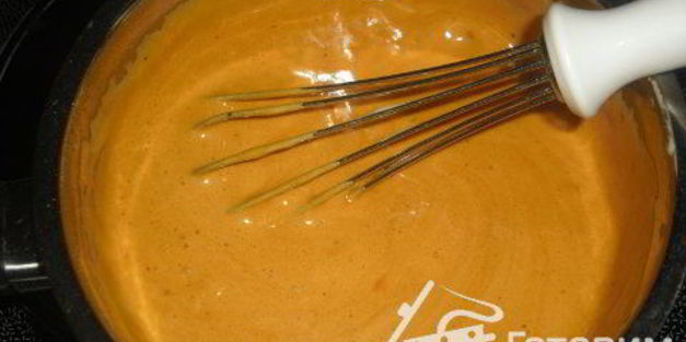 торт медовик жидкое тесто