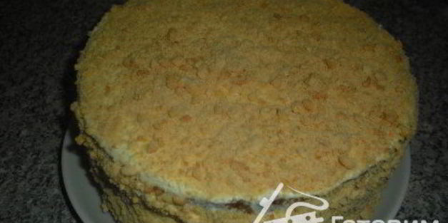 торт медовик жидкое тесто