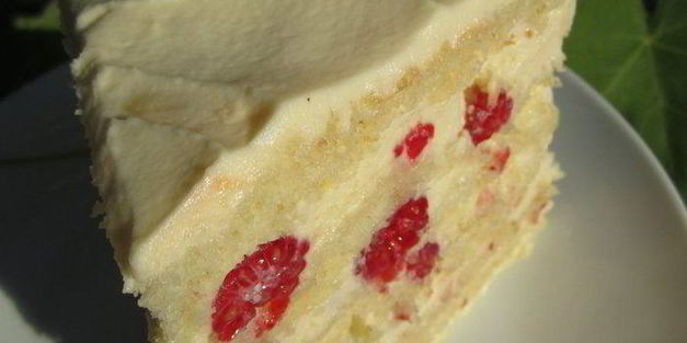 торт молочно-малиновая девочка