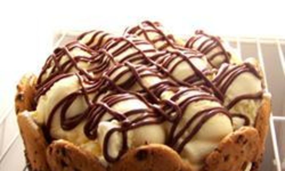 Рецепт торта-мороженого с печеньем