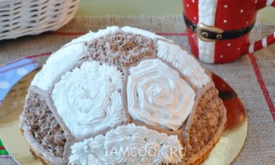 Рецепт торт муравейник футбольный мяч