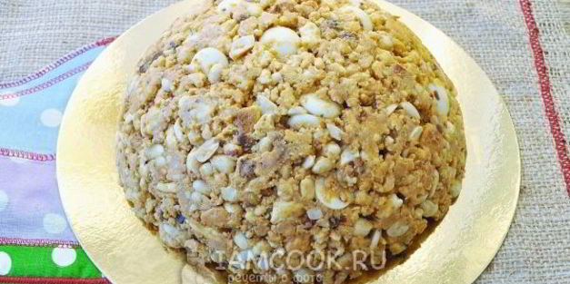 торт муравейник футбольный мяч