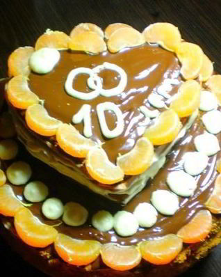 Торт на 10 лет