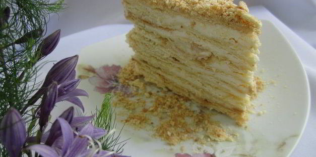 торт наполеон