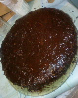 Торт Пьяная вишня в шоколаде