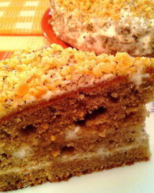 Торт Пьяный апельсин