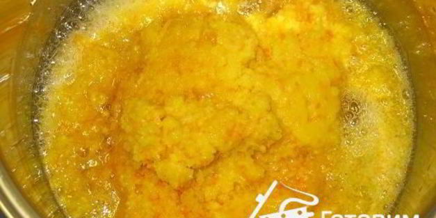 торт рождественская елка с апельсинами и миндалем