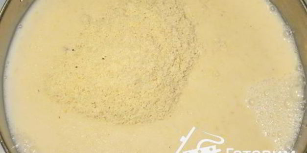 торт рождественская елка с апельсинами и миндалем