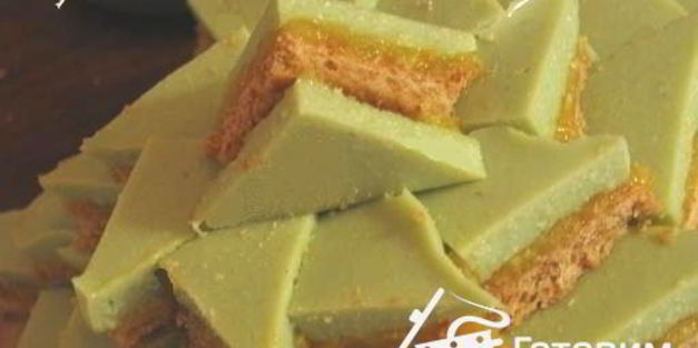 торт рождественская елка с апельсинами и миндалем