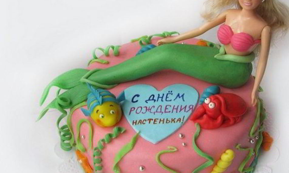 Рецепт торт русалочка