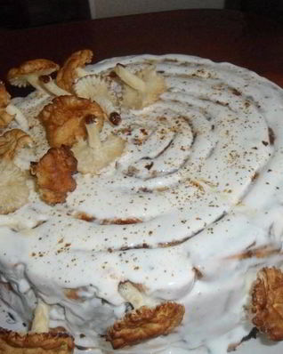 Торт с курагой