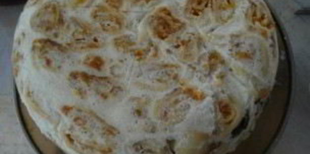 торт с курагой