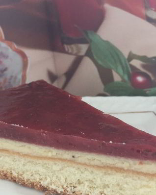 Торт с мармеладом и сырным кремом