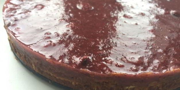 торт с мармеладом и сырным кремом