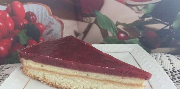 торт с мармеладом и сырным кремом