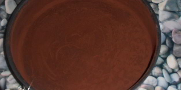 торт с маскарпоне и шоколадной пастой