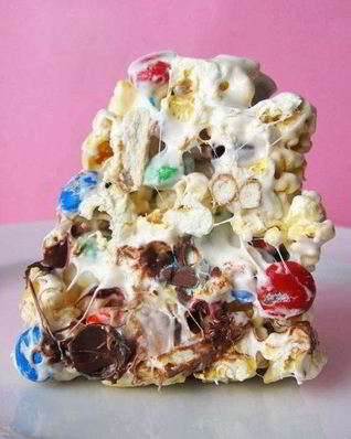 Торт с попкoрном