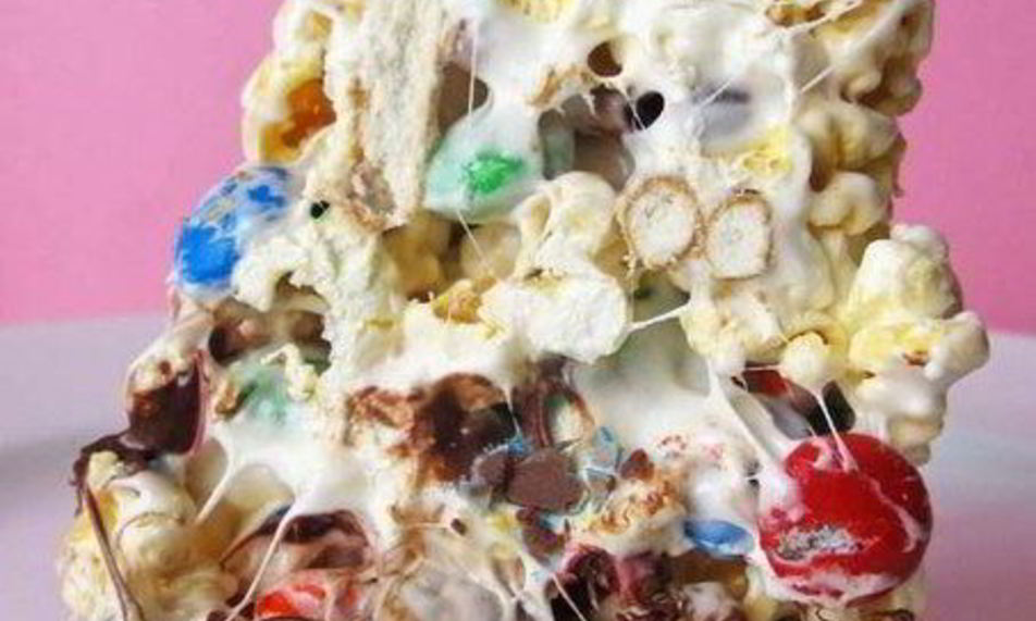 Рецепт торт с попкoрном