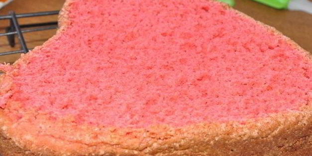 торт сердце