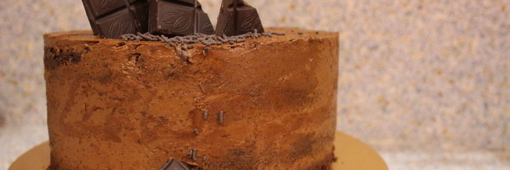 Торт шоколадный шифоновый