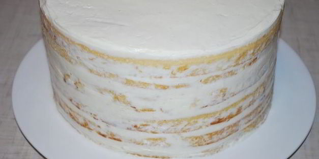 торт сливочные снежинки