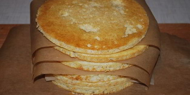 торт сливочные снежинки