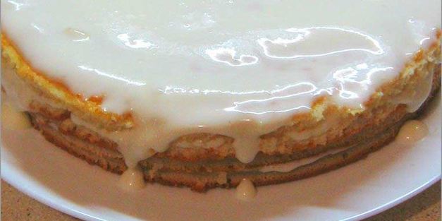 торт сметанник