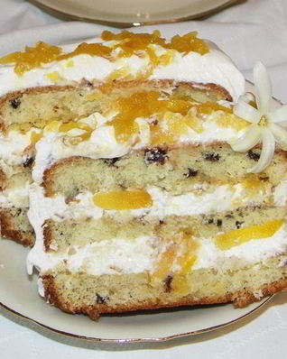 Торт Цветок айвы