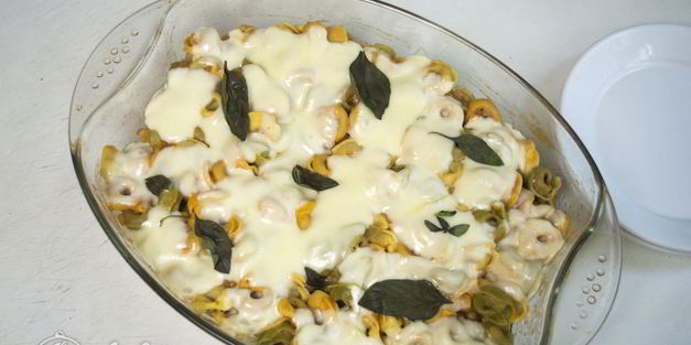 тортеллини в духовке