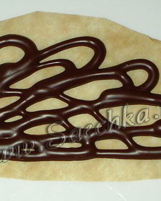 Украшение тортов шоколадом