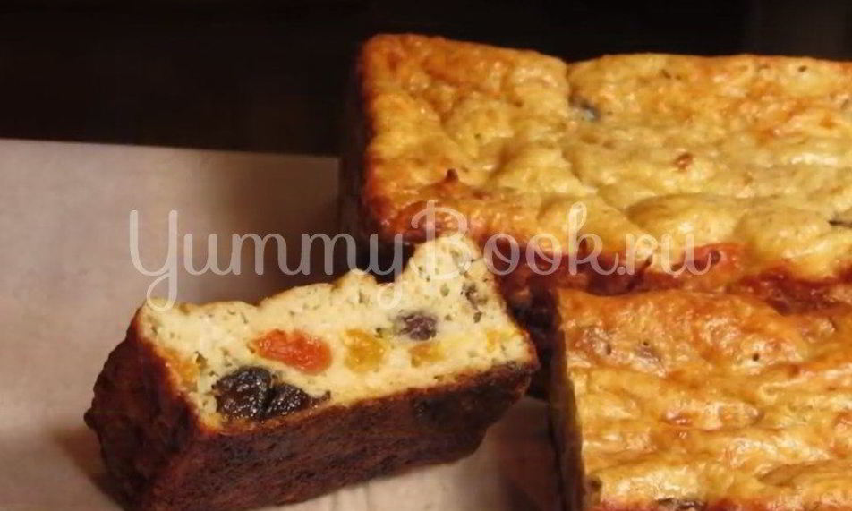 Рецепт выпечка диетическая из геркулеса с творогом и сухофруктами