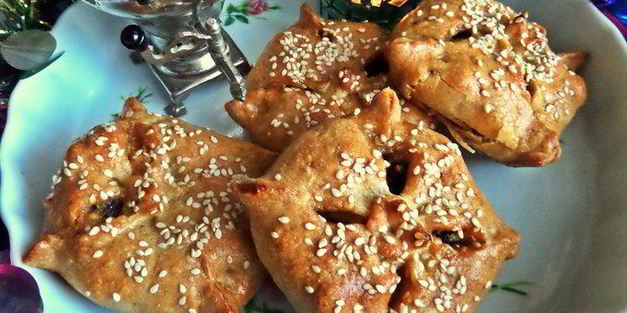 яблочные конвертики