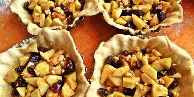 яблочные конвертики