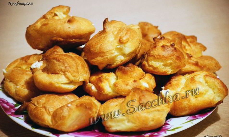 Рецепт профитроли