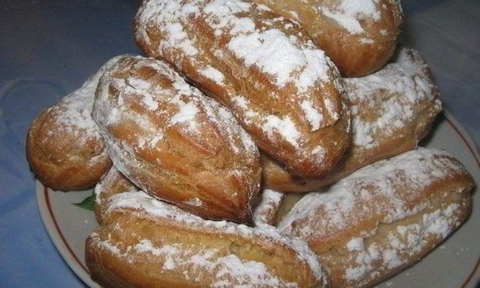 Рецепт эклеры с заварным кремом