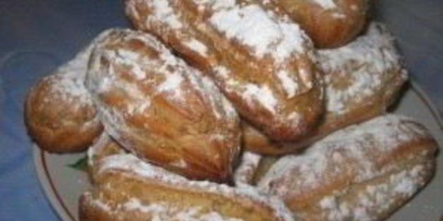 эклеры с заварным кремом