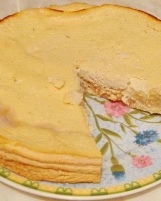 Банановая запеканка с йогуртом