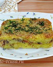 Рыбная запеканка