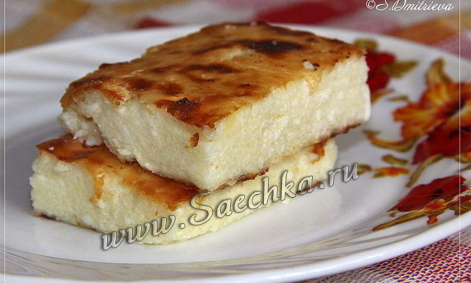 Рецепт детсадовская запеканка