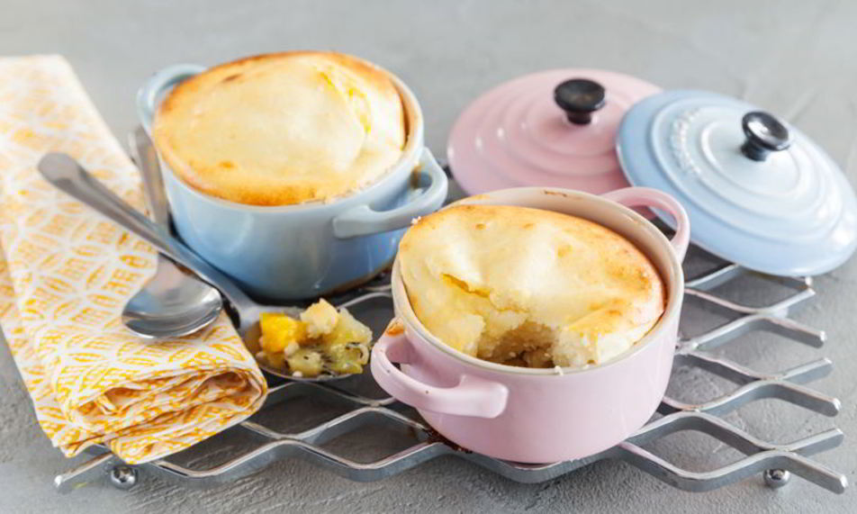 Рецепт фруктово-творожная запеканка