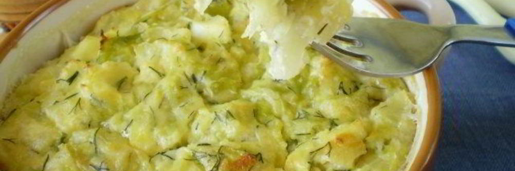 Капустная запеканка в духовке