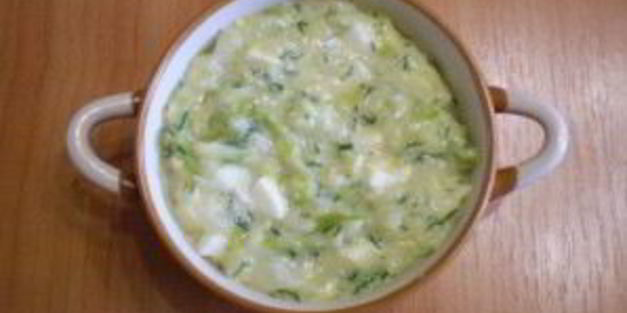 капустная запеканка в духовке