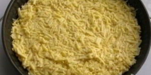 картофельная запеканка из тертого картофеля