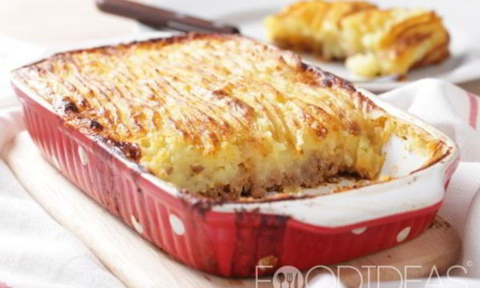 Рецепт картофельная запеканка с фаршем