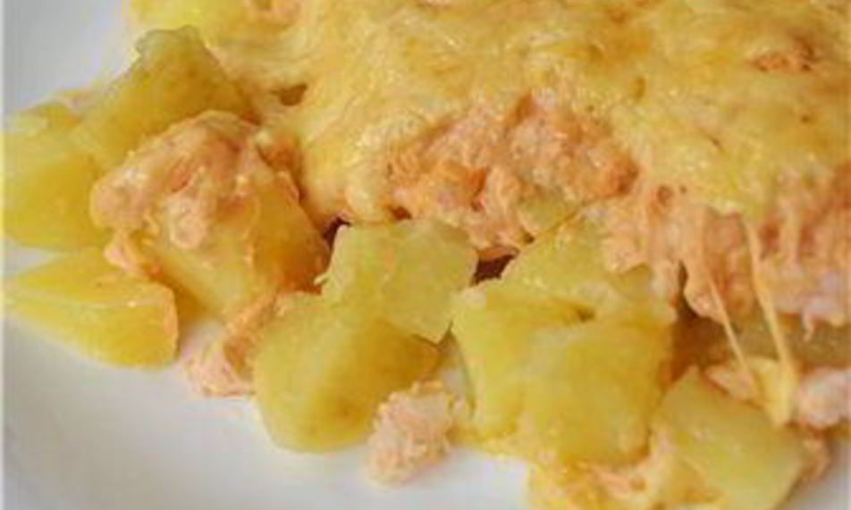 Рецепт картофельная запеканка с креветками