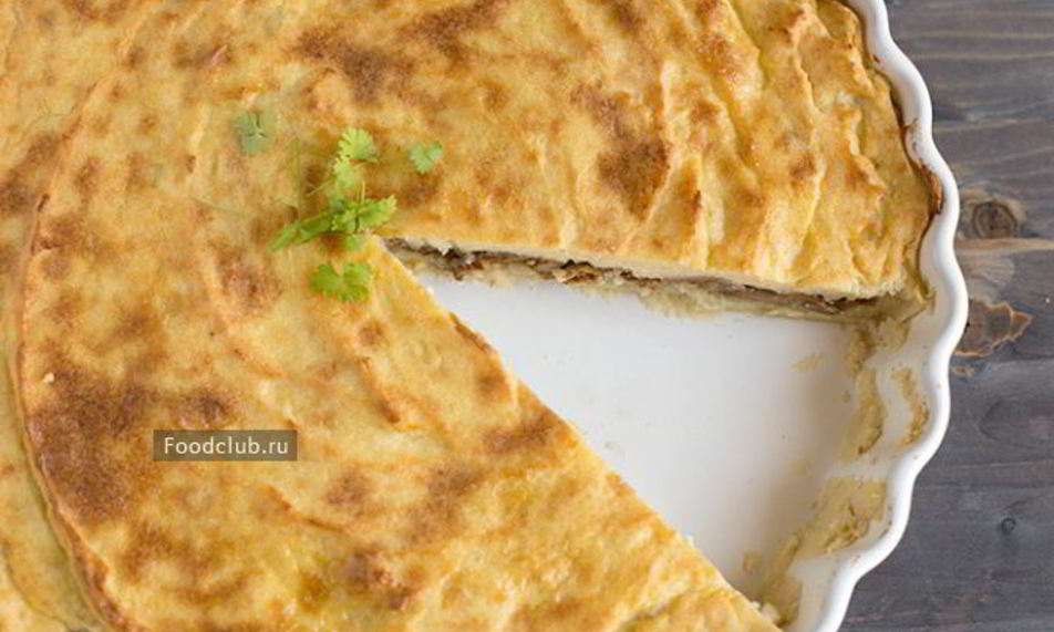 Рецепт картофельная запеканка с лисичками