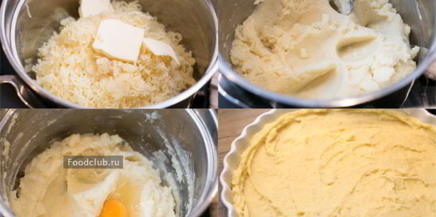 картофельная запеканка с лисичками