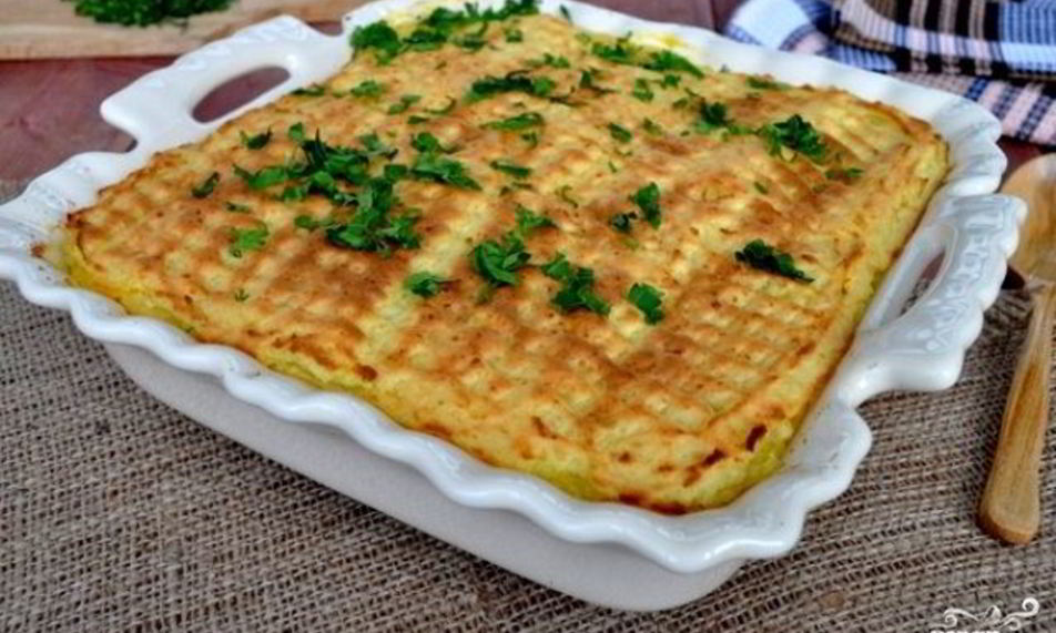 Рецепт картофельная запеканка с овощами