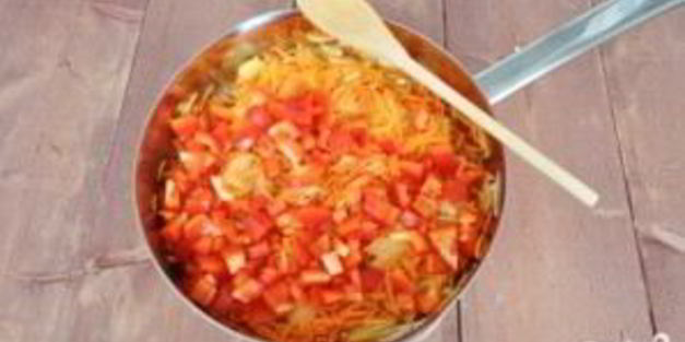 картофельная запеканка с овощами