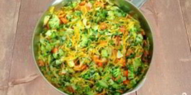 картофельная запеканка с овощами